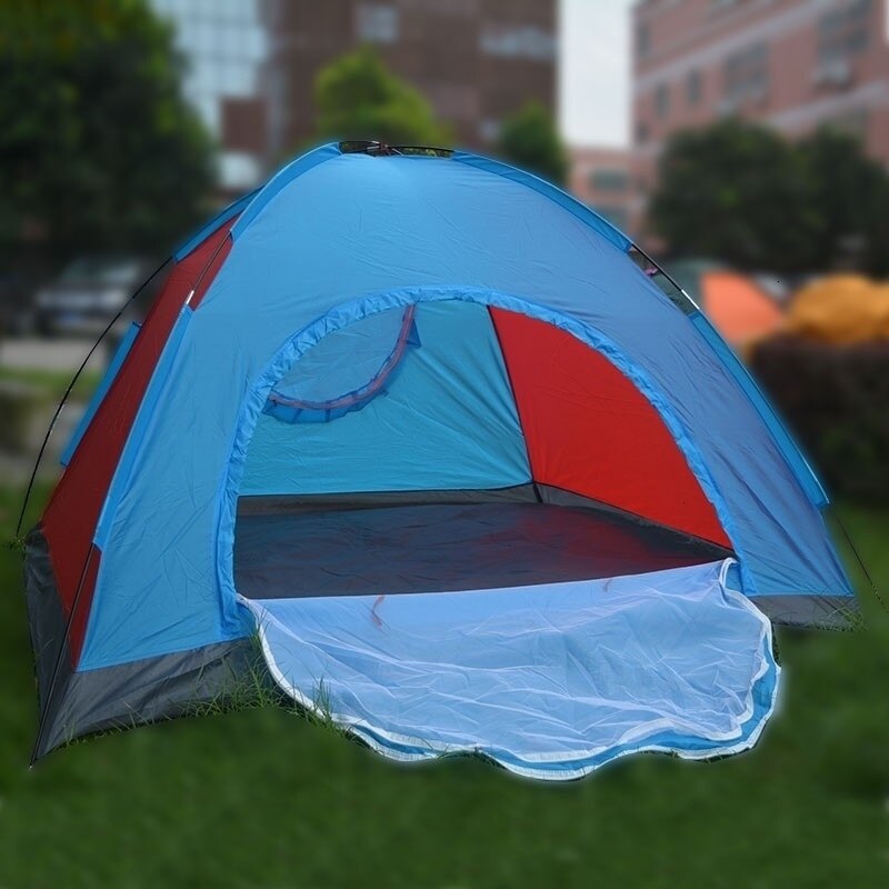 Cheap Goat Tents Windproof Camping Tent 3 4 Person High Attitude Tent 200x200x130cm Detachable Separated  Double Layer Outdoor Tent for Camping Tents 